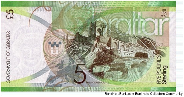 Banknote from Gibraltar year 2011