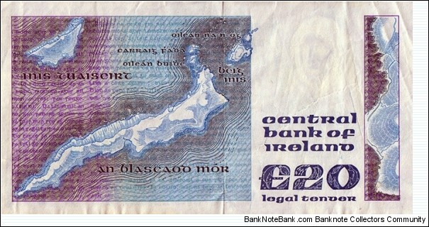 Banknote from Ireland year 1992