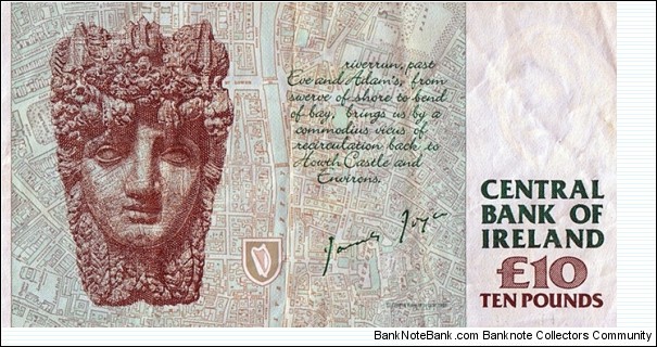 Banknote from Ireland year 1993