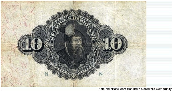 Banknote from Sweden year 1934