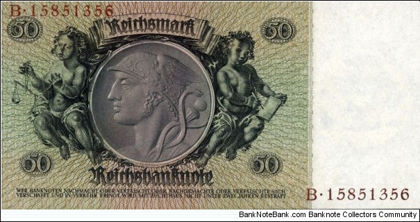 Banknote from Germany year 1933