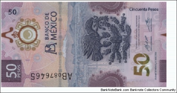 Mexico 50 Pesos  Banknote