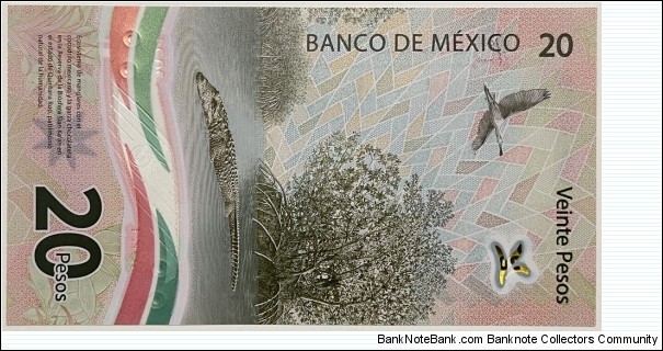 Banknote from Mexico year 2021