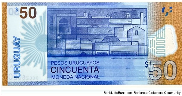 Banknote from Uruguay year 2017
