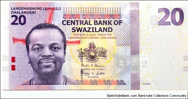 20 Emalangeni Banknote