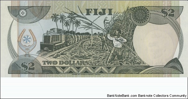 Banknote from Fiji year 1983