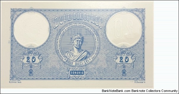 Banknote from Romania year 2021