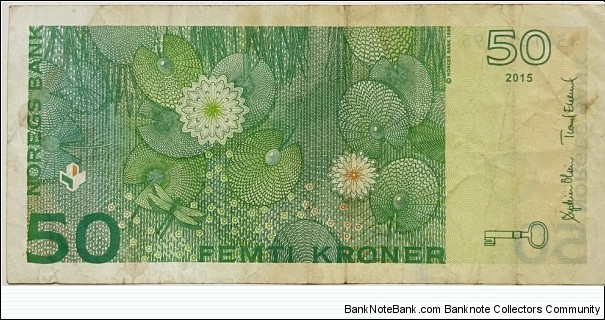 Banknote from Norway year 2015