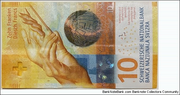 10 Franken / Francs Banknote