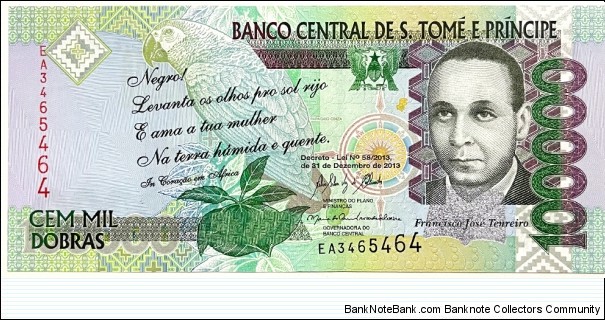 100.000 Dobras Banknote