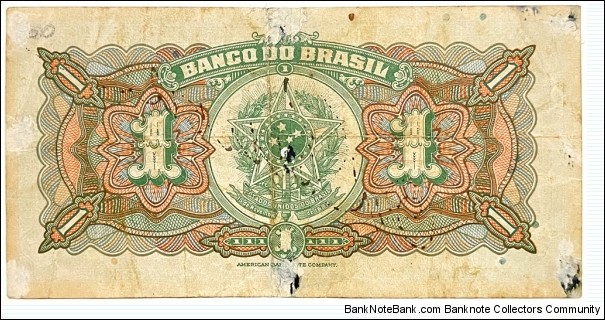 Banknote from Brazil year 1923
