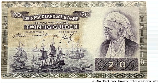 20 Gulden Banknote