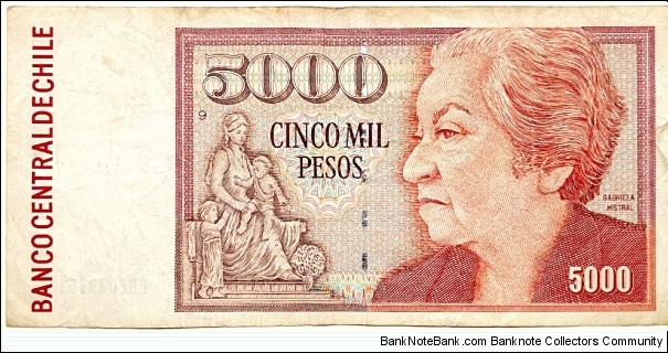 5000 Pesos Banknote