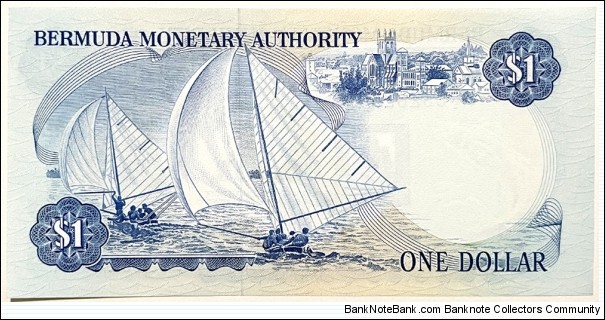 Banknote from Bermuda year 1979
