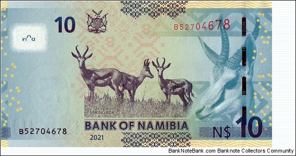 Banknote from Namibia year 2021
