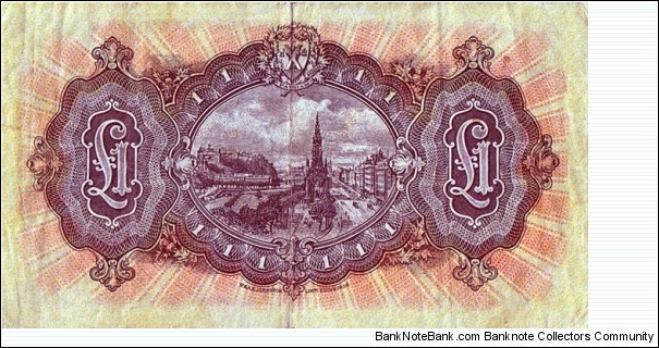 Banknote from Scotland year 1944