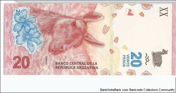 20 Pesos / pk 361 (1) Banknote