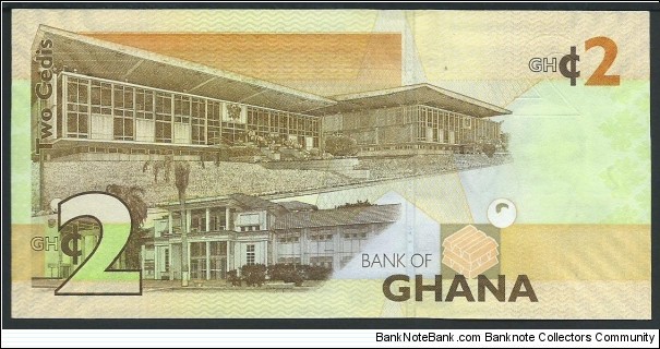 Banknote from Ghana year 2015