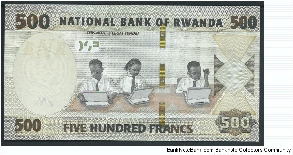 Banknote from Rwanda year 2019