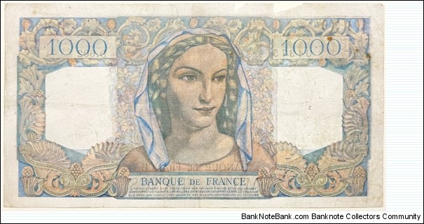Banknote from France year 1949