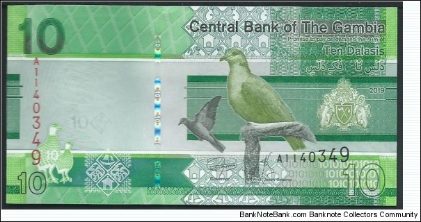 10 Dalasis / pk New (2019) Banknote
