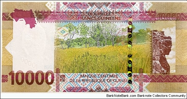 Banknote from Guinea year 2018