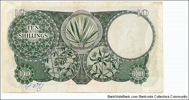 Banknote from East Africa year 1964