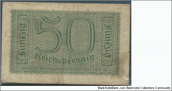 Banknote from Germany year 1943
