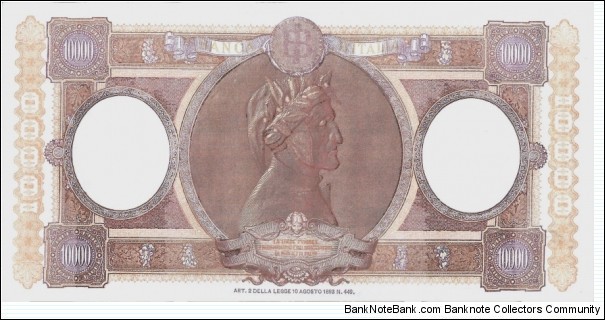 Banknote from Italy year 0