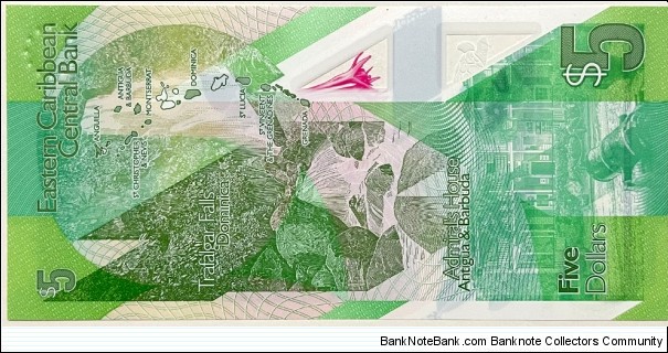 Banknote from East Caribbean St. year 2021