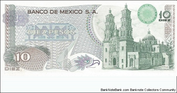 Banknote from Mexico year 1975