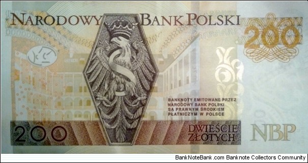 Banknote from Poland year 2021