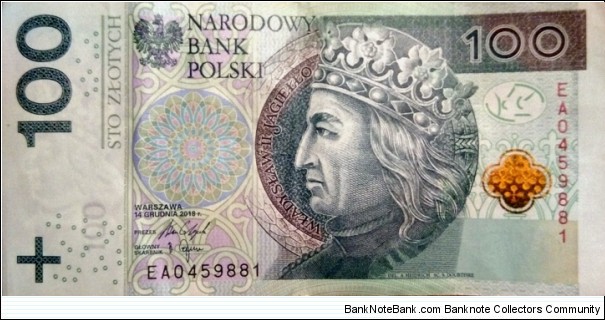 Poland 100 Złotych.
EA0459881 Banknote