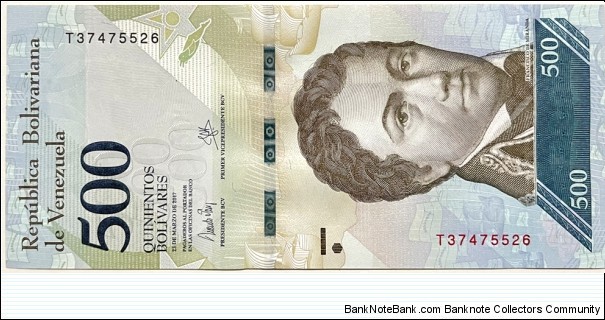 500 Bolivares Banknote