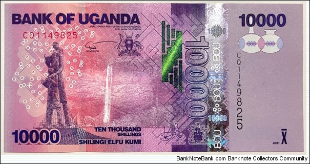 10.000 Shillings Banknote