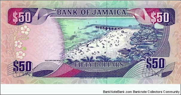 Banknote from Jamaica year 1988