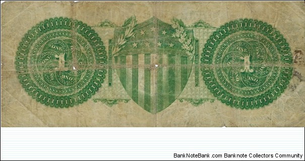 Banknote from USA year 1860