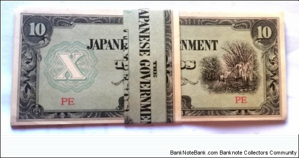JIM Japanese Invasion Money,Still












 in its original 
packing,10 pcs per 
bundles.price 150USD
Email marilen_hicks@yahoo.com or call +639064850120 Banknote
