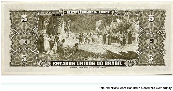 Banknote from Brazil year 1962