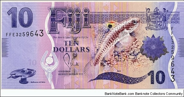 10 Dollars Banknote
