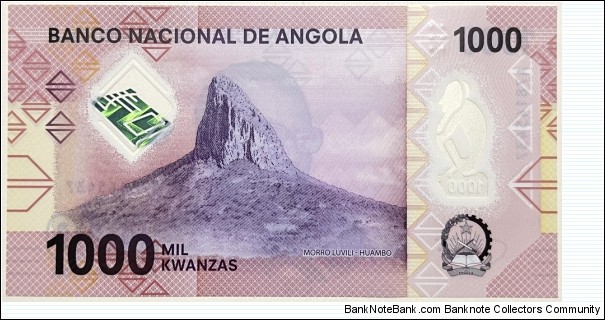 Banknote from Angola year 2020