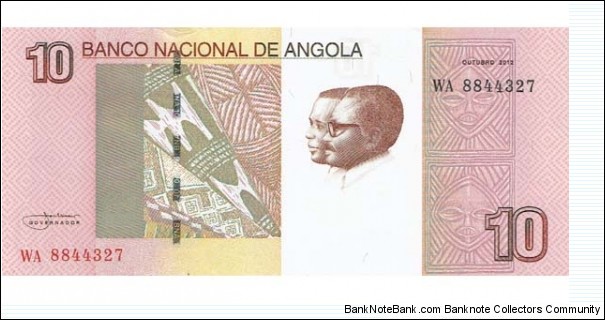 Banknote from Angola year 2012