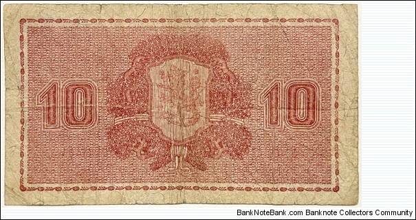 Banknote from Finland year 1945