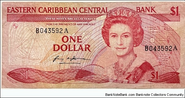1 Dollar (1985-1988) Banknote