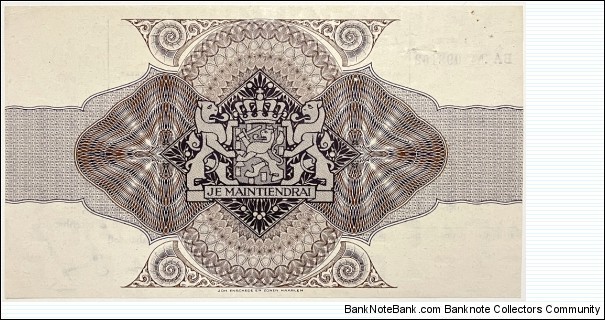 Banknote from Netherlands year 1935