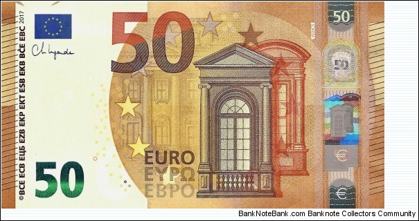 SPAIN 50 Euros 2017 Banknote