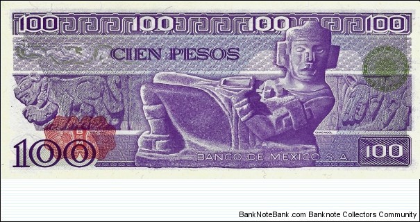 Banknote from Mexico year 1979