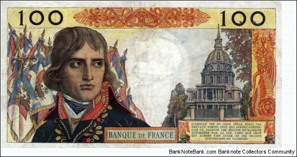 Banknote from France year 1959