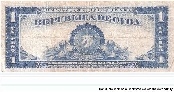 Banknote from Cuba year 1936