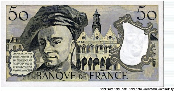 Banknote from France year 1991